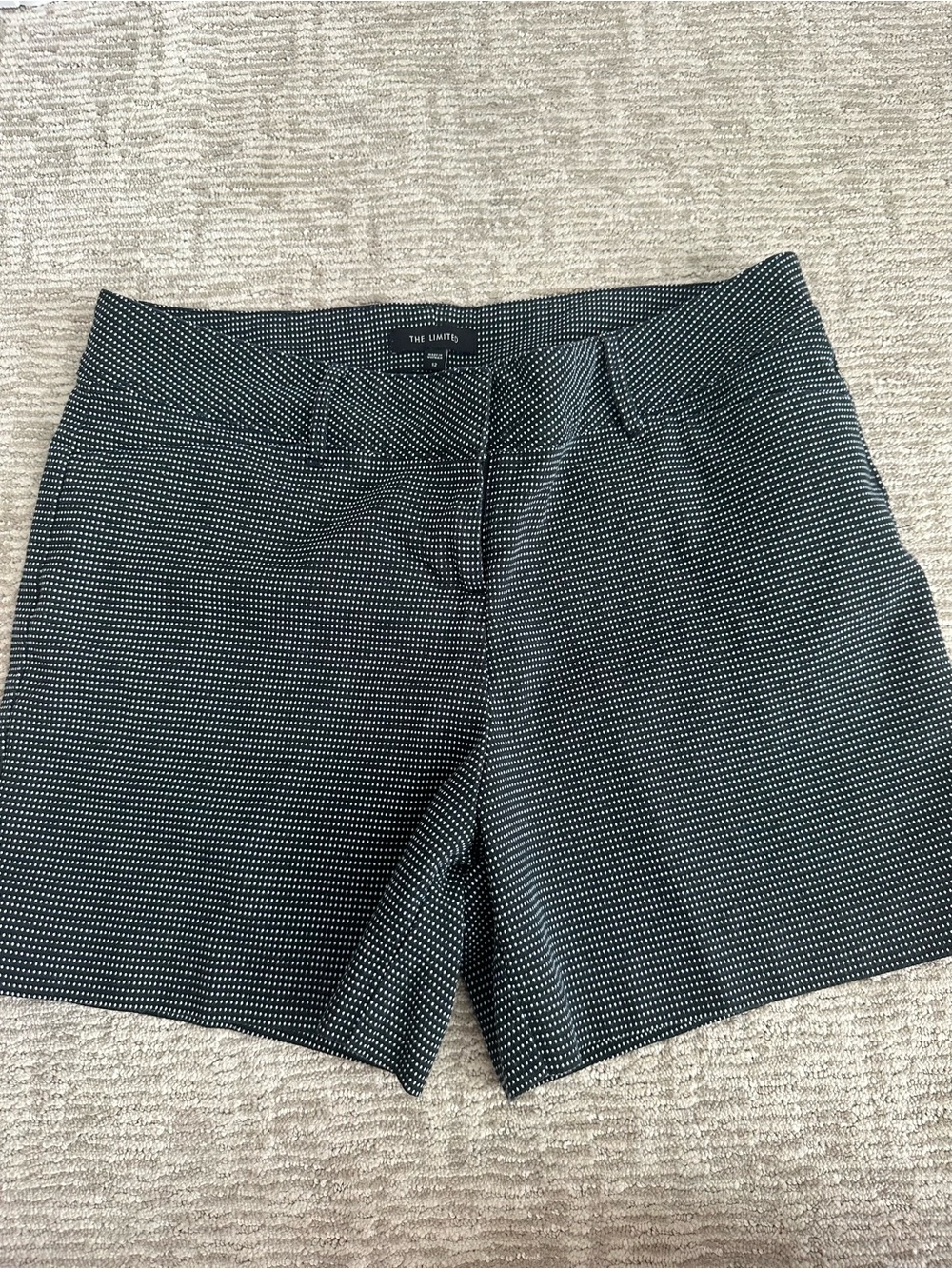 The Limited Black Dot-Print Women’s Shorts